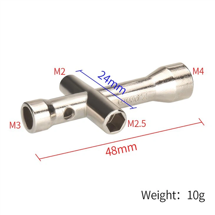 Nozzle Mini Spanner M2 M2.5 M3 M4 Cross Wrench